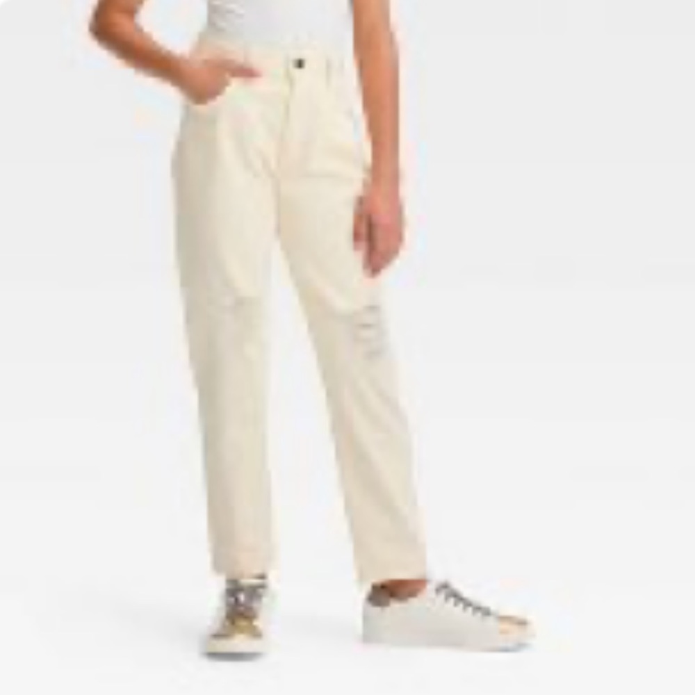 NWT Art Class High Rise Tapered Leg Cropped Jeans